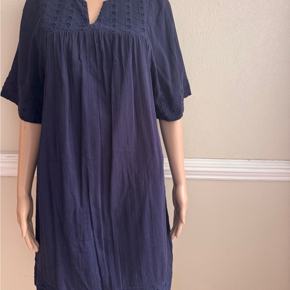 BODEN Helene Broderie Dress SIZE 4 used - Picture 3 of 7
